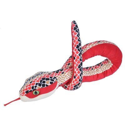 Plush Toy Snakes 137 cm Red Scales 