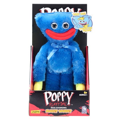 Gosedjur Poppy Playtime Deluxe Plush Huggy Wuggy Face-Changing S1