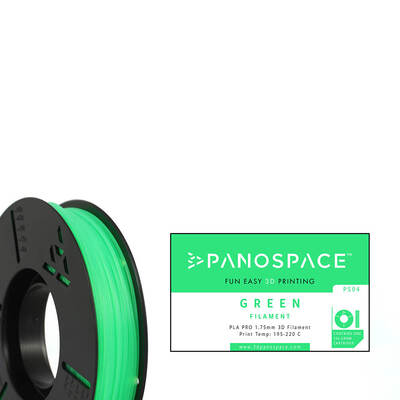 3D-filament PLA 1000g Grøn