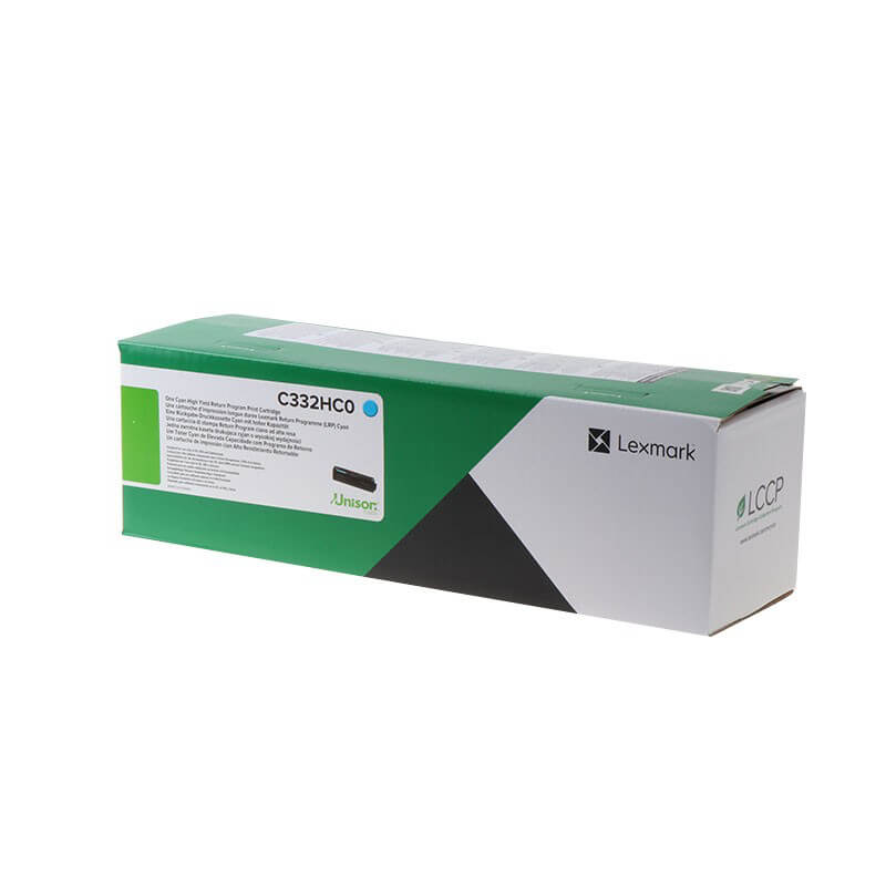 Toner C332HC0 Cyan High Yield, Return