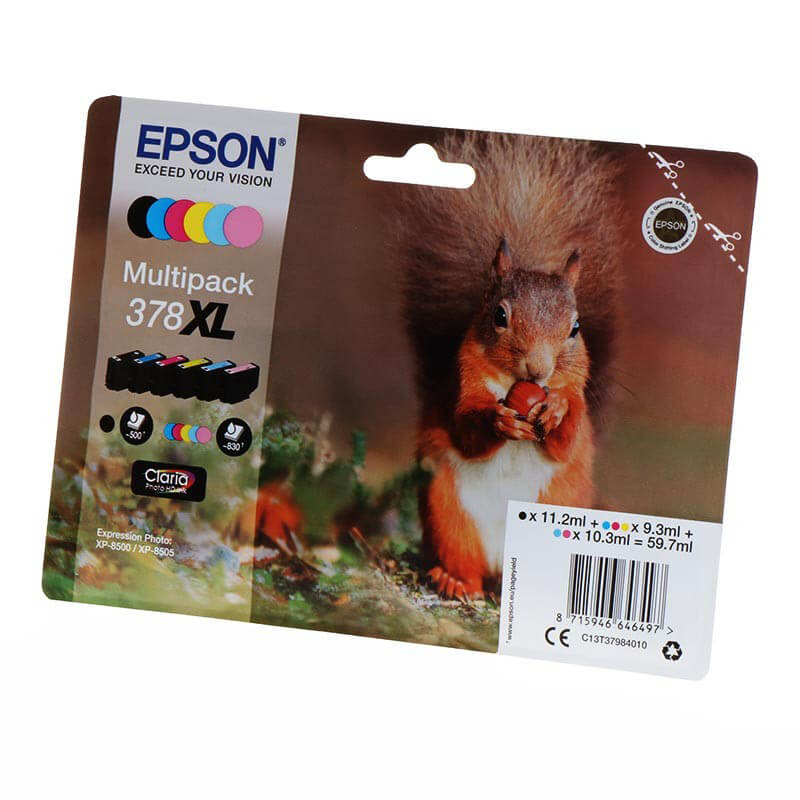 Blekk C13T37984010 378XL Multipack Squirrel