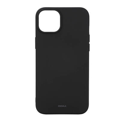 Phone Case with Silicone Feel MagSeries Black - iPhone 15 Plus