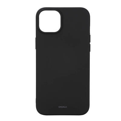 Mobilskal Silikon MagSeries Black - iPhone 15 Plus 