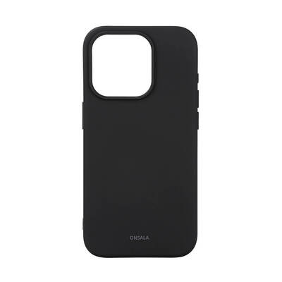 Phone Case with Silicone Feel MagSeries Black - iPhone 15 Pro