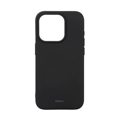 Mobilskal Silikon MagSeries Black - iPhone 15 Pro 