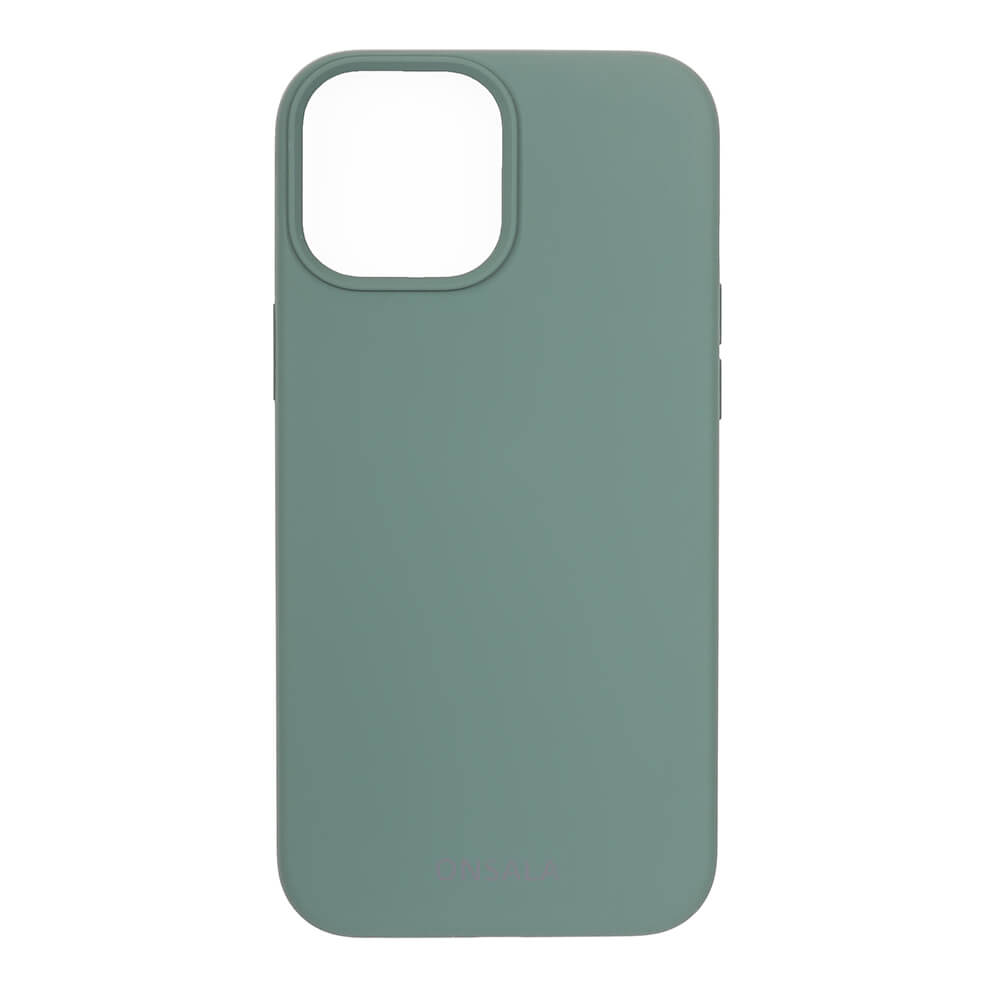 Phone Case Silicone Pine Green - iPhone 13 Pro Max