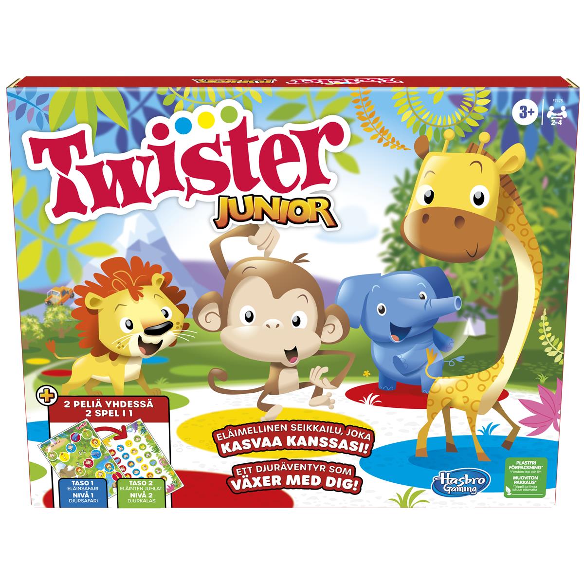 Game Twister Junior 2 Games In 1 (SE/FI)