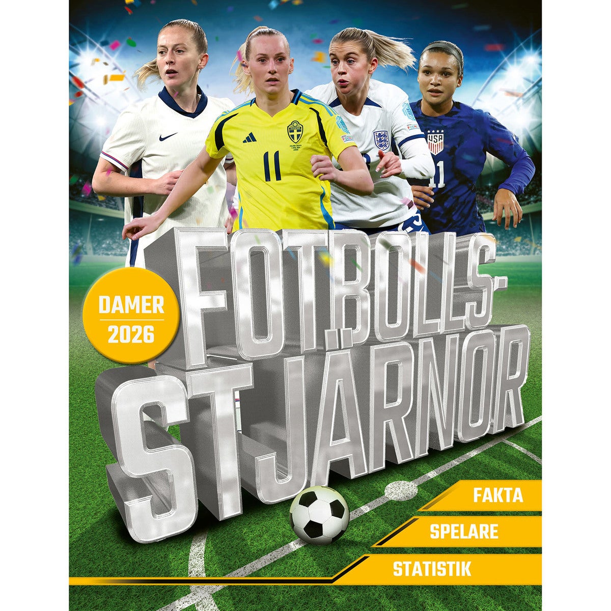 Fotbollsstjärnor: Damer 2026