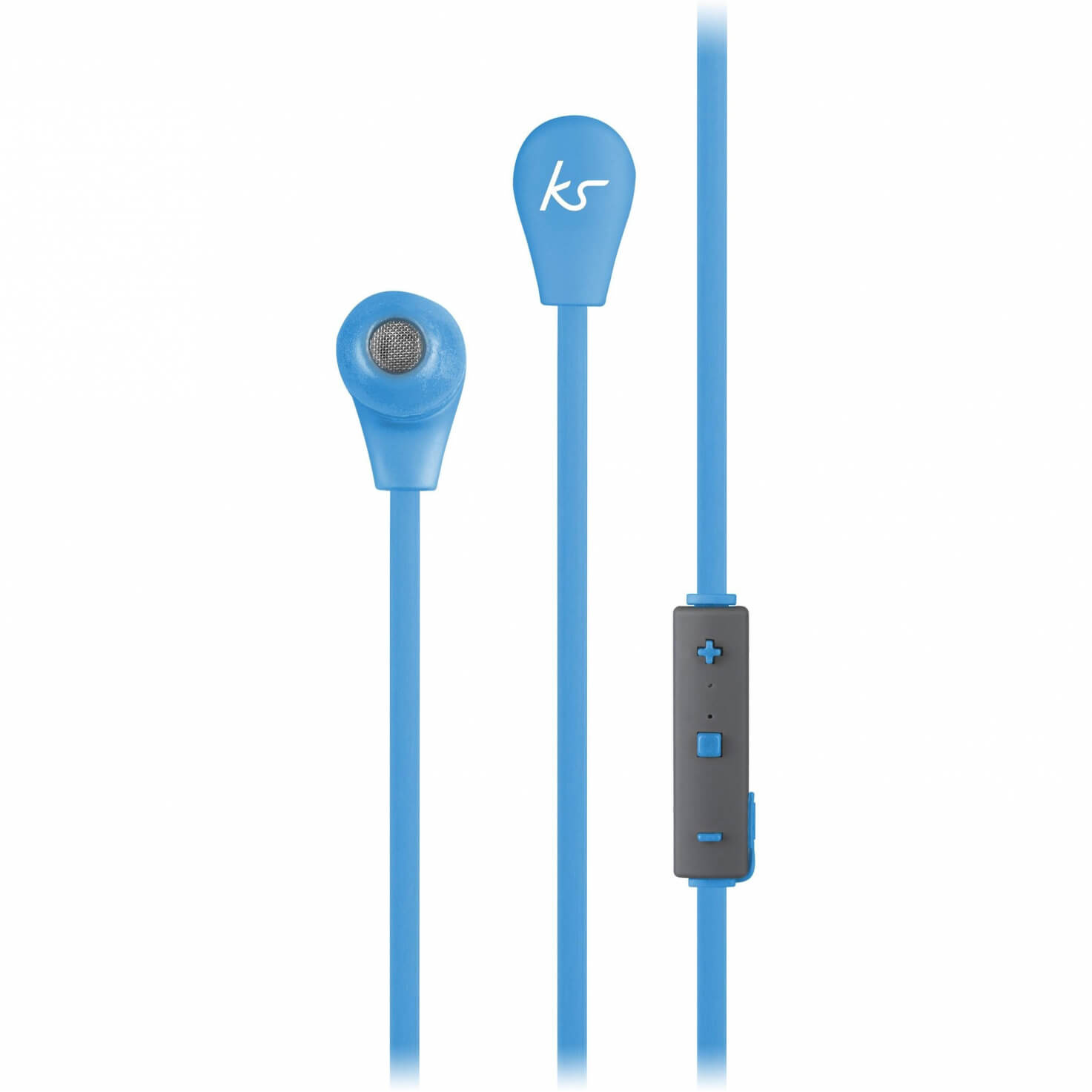 KITSOUND Headphone Bounce Blue In-Ear Wireless Mic