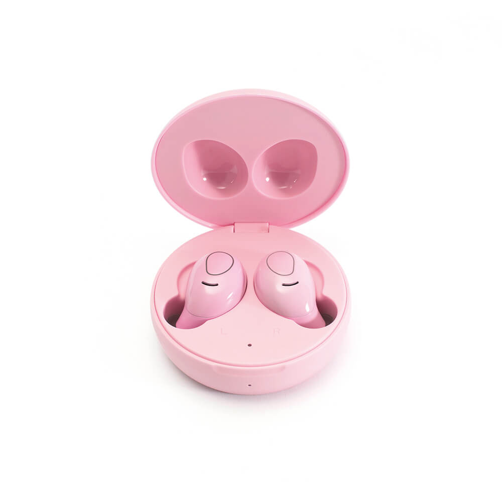 LEDWOOD Hodetelefon i9 TWS True Wireless In-Ear Rosa Mic