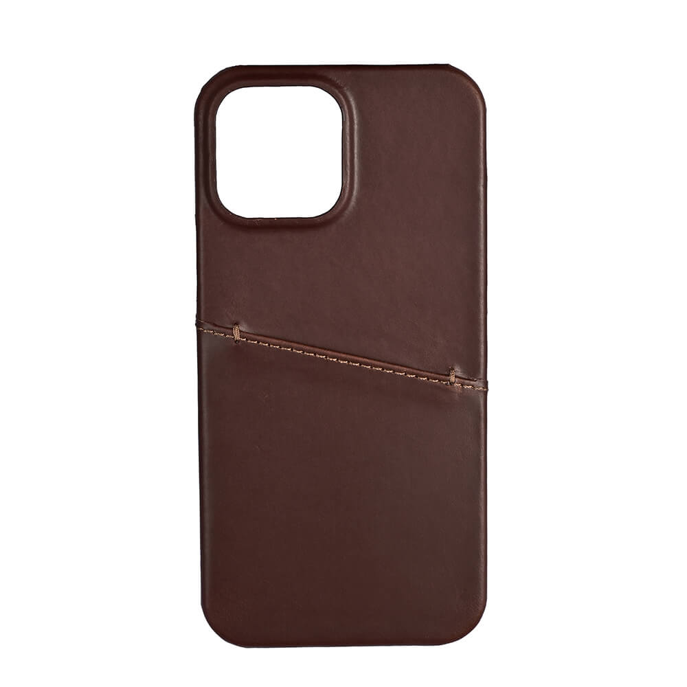 Phone Case Leather Brown - iPhone 13 Pro Max 