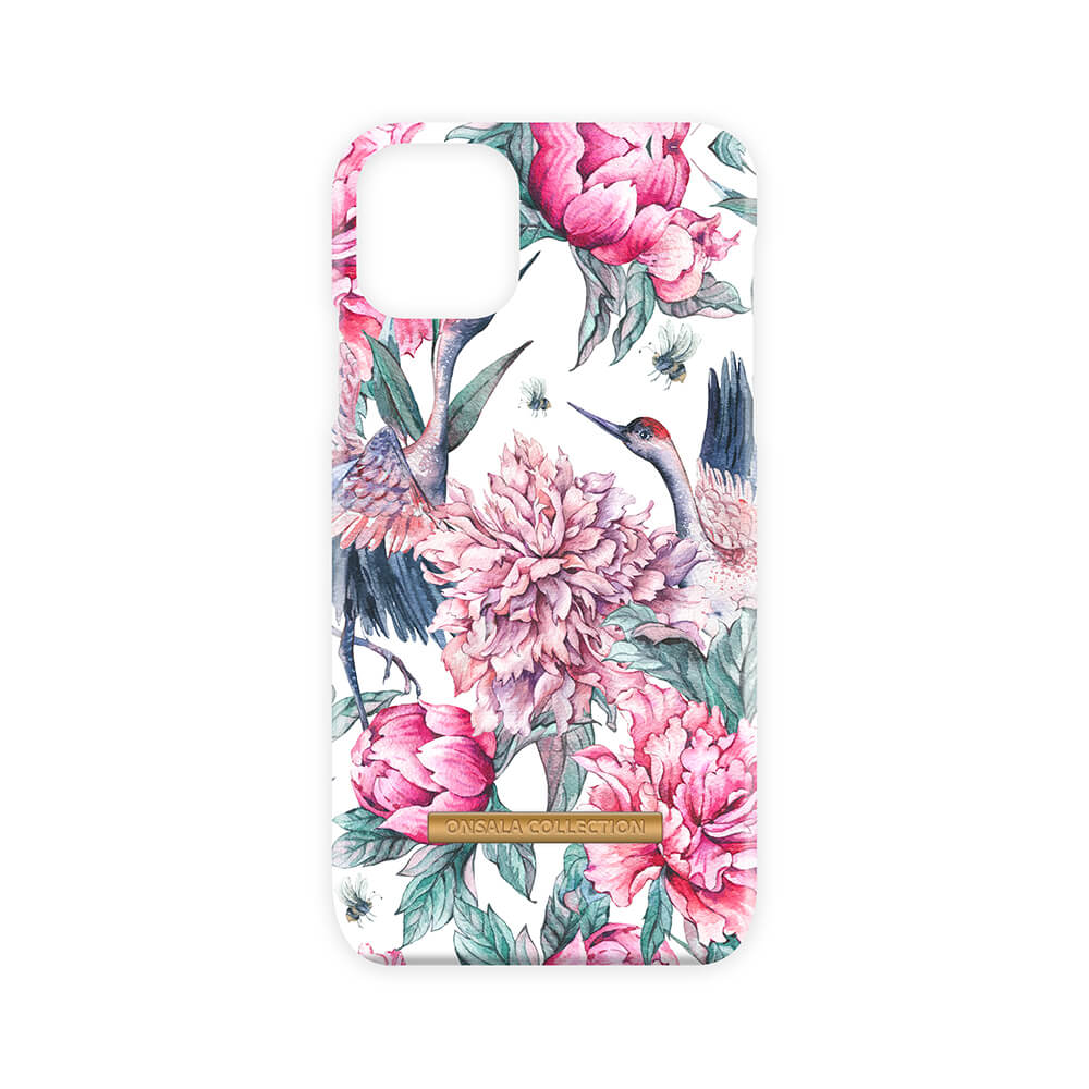 Mobile Cover Soft Pink Crane iPhone 11 Pro Max