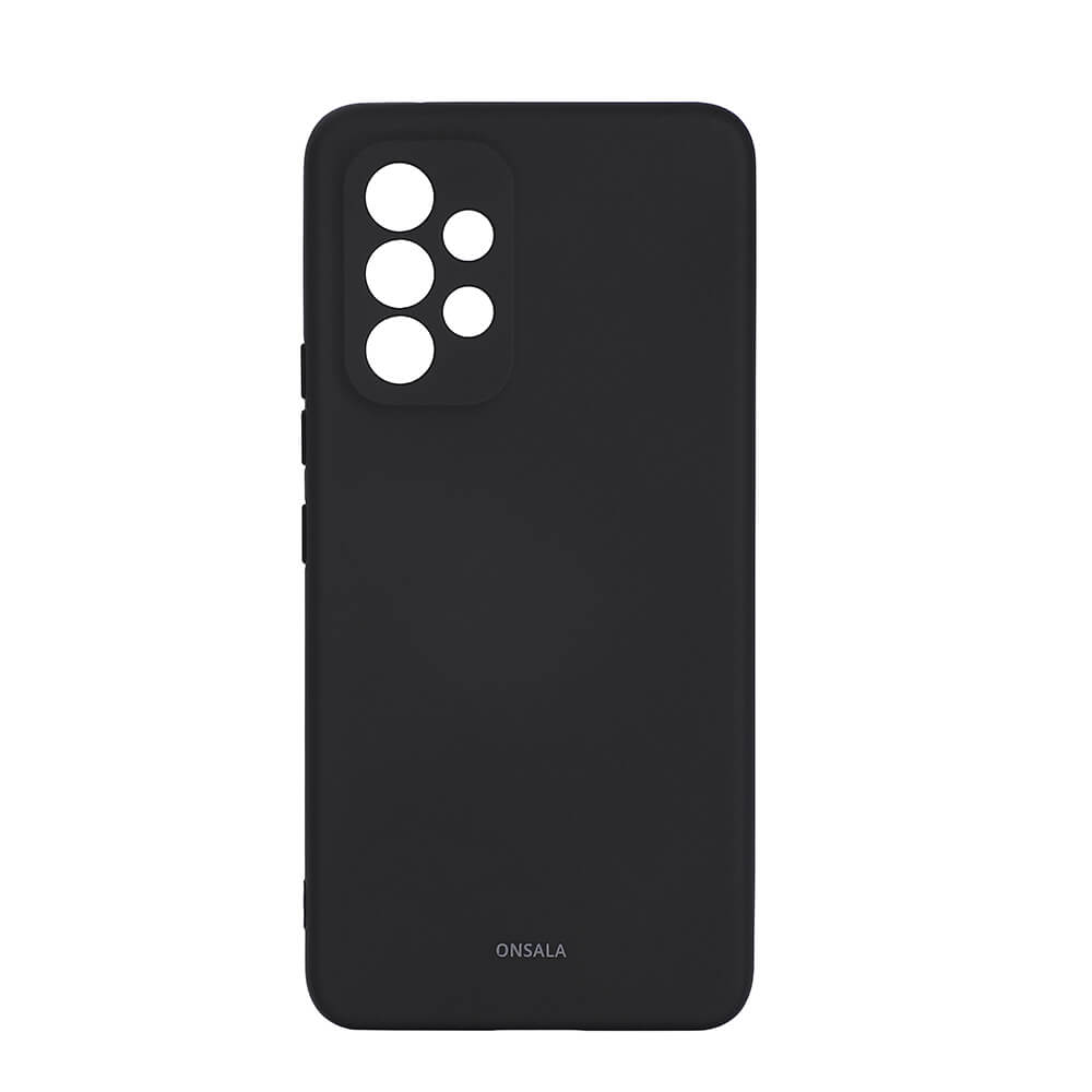 Phone Case Silicone Black - Samsung A53 