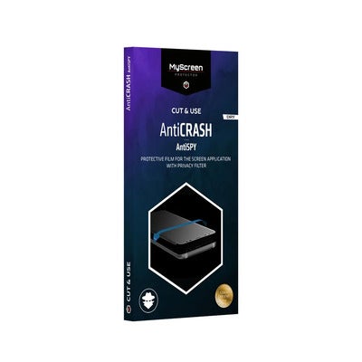  antiCRASCH Protective Film Anti Spy 7" 10-pack - Dry Application