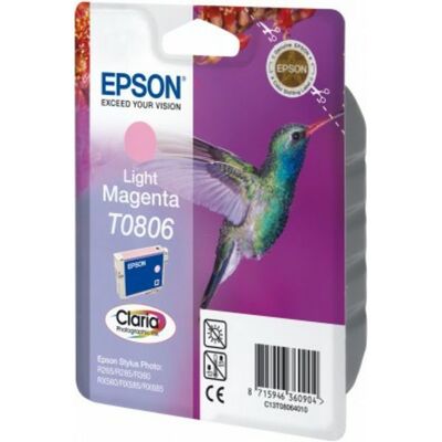 EPSON Ink C13T08064011 T0806 LightMagenta Hummingbird