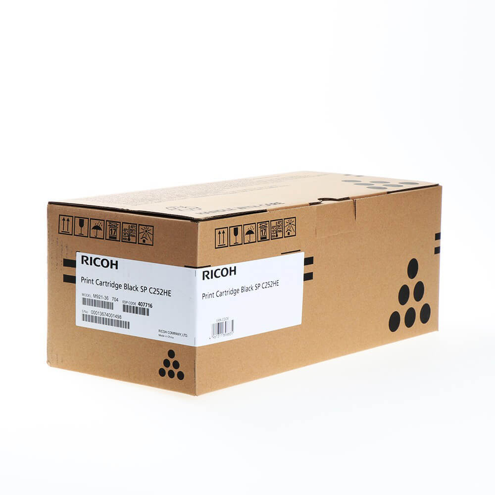 Toner 407716 SP C252HE Svart