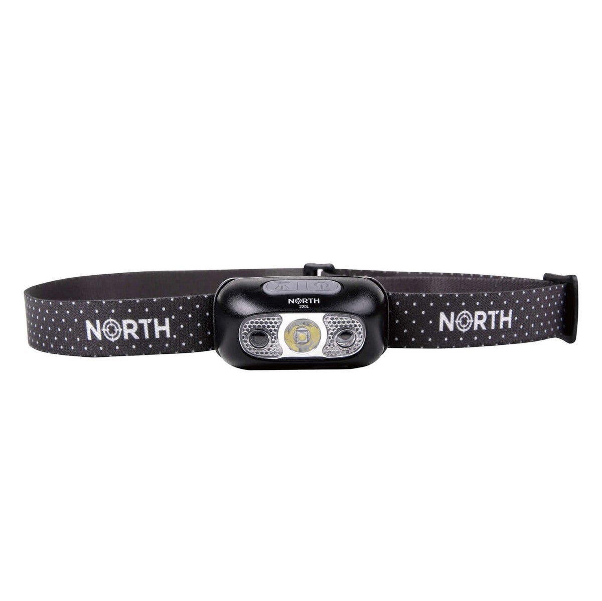 Otsalamppu Cree-Led (Xpg2) Anturiohjaus Musta 75m
