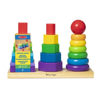 Wooden Stacker Geometric