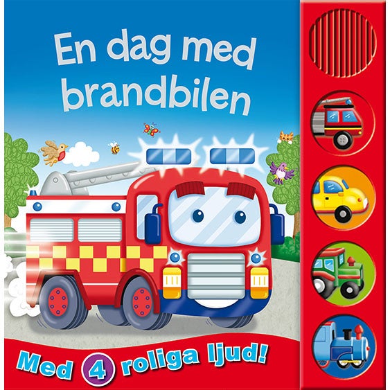 En dag med brandbilen (med ljud)