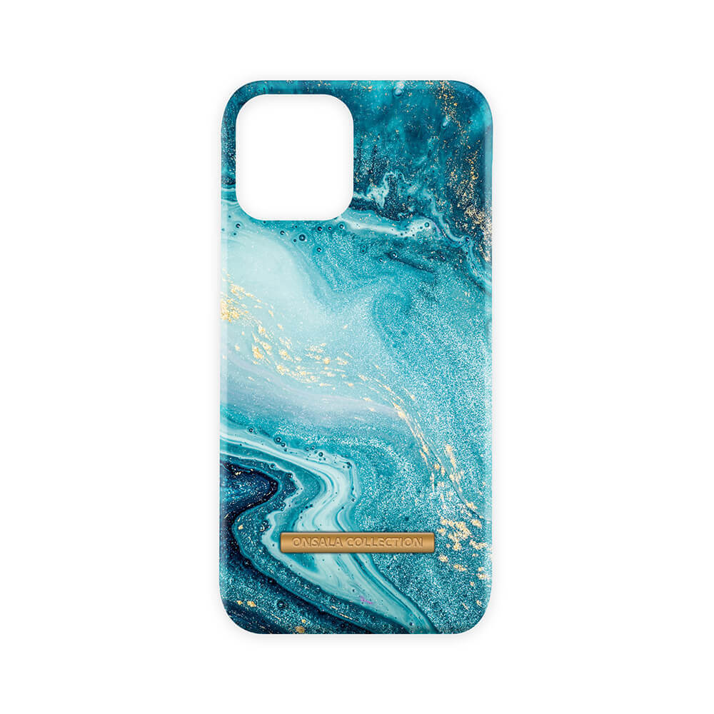 Wallet Case Soft Blue Sea Marble - iPhone 13 Pro Max