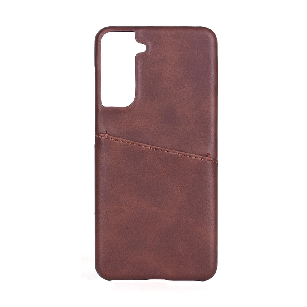 ONSALA Suojakuori Ruskea Korttipaikalla Samsung S21 / S30 5G