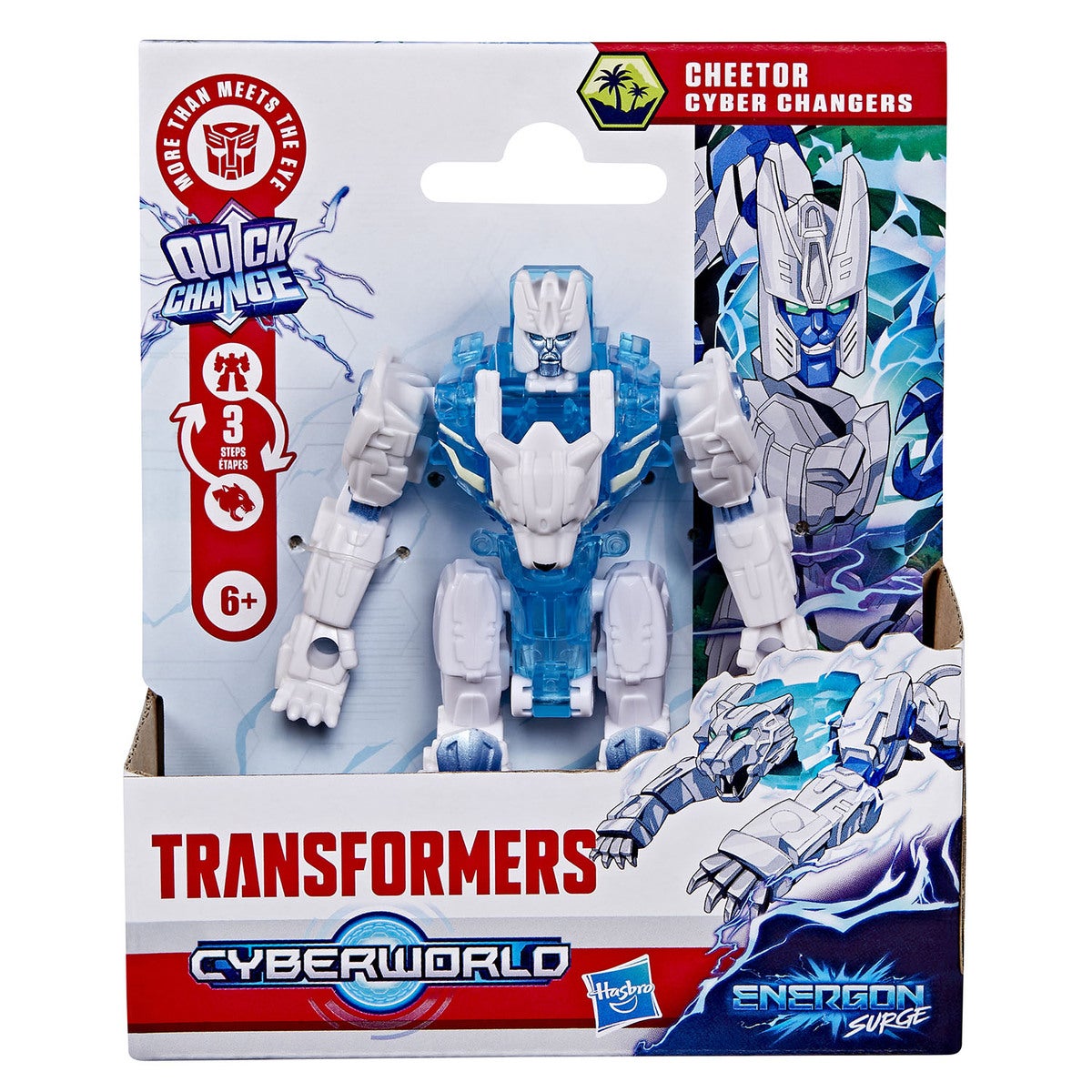 TRA Cyberworld 4in Cyber changer Cheetor