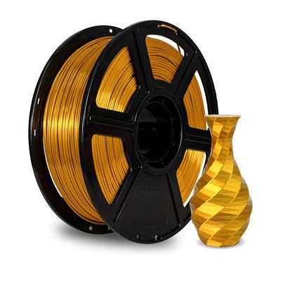 3D Filament PLA Silk 500g Gold