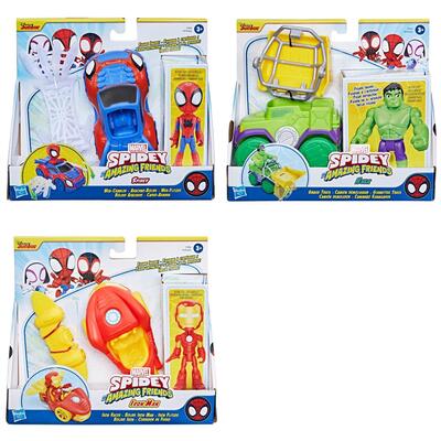 Spidey And His Amazing Friends Vehicle, Accessory & Figure (Assorteret)