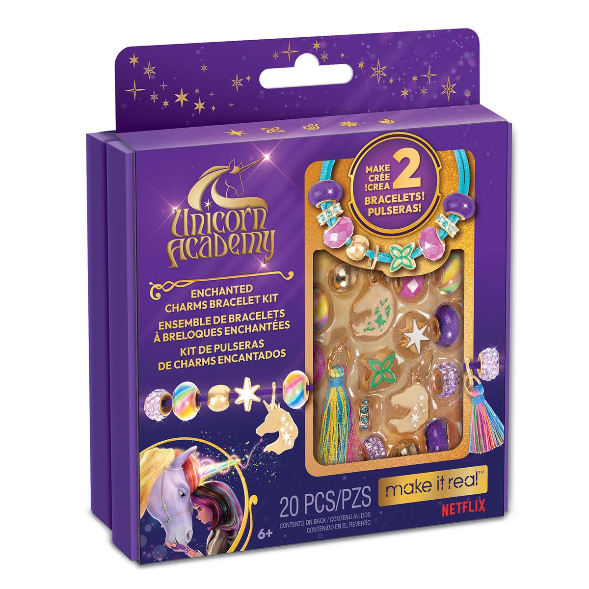 Armbånd Unicorn Academy -Enchanted Charms Bracelet Kit