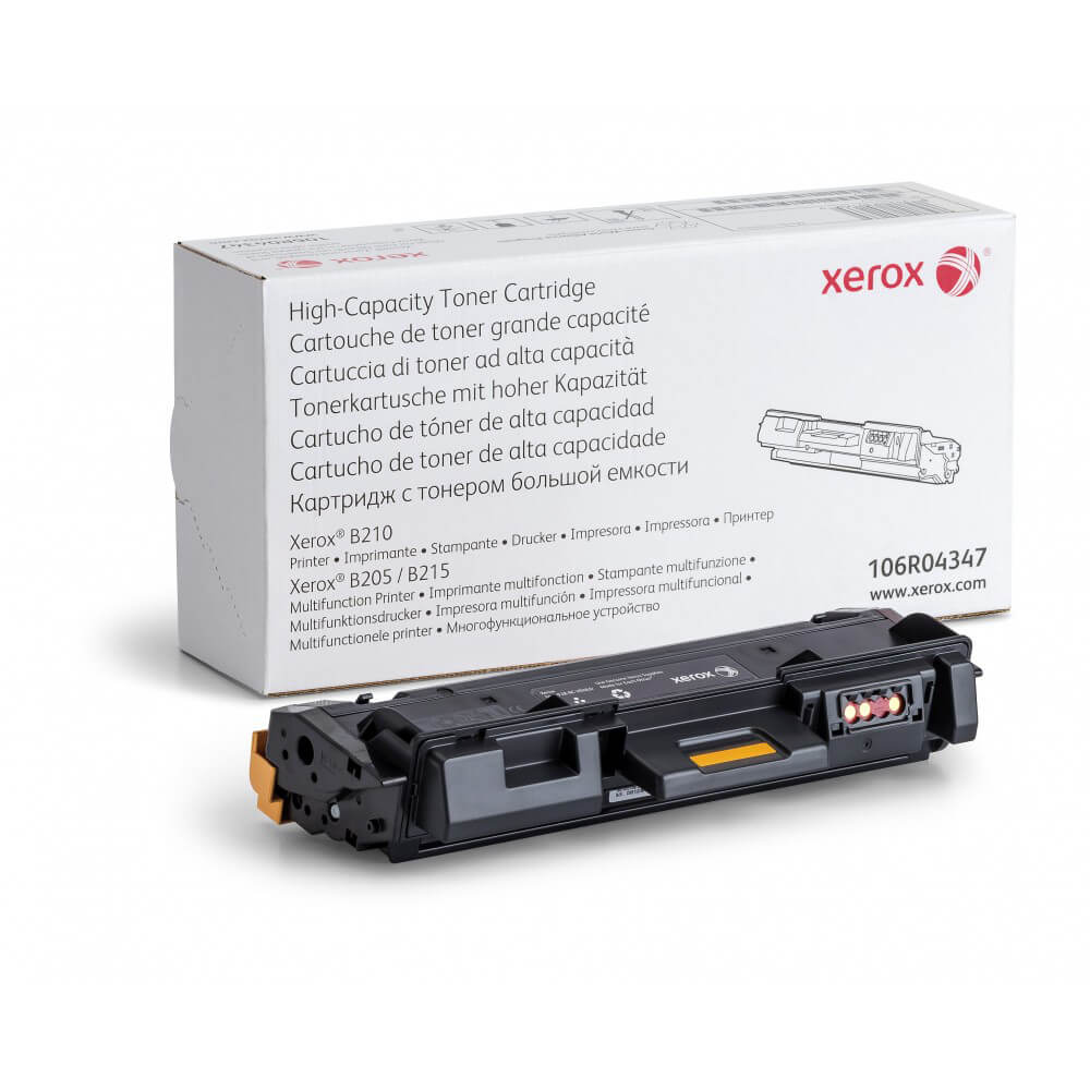 Toner 106R04347 Svart Hög Kapacitet