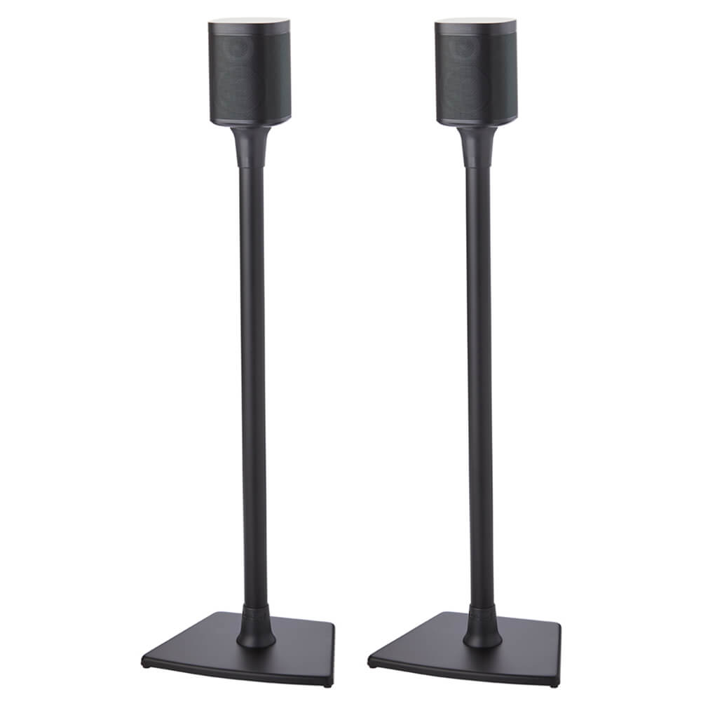 Floor Stand for Sonos One SL Play:1 Play:3 Pair Black 