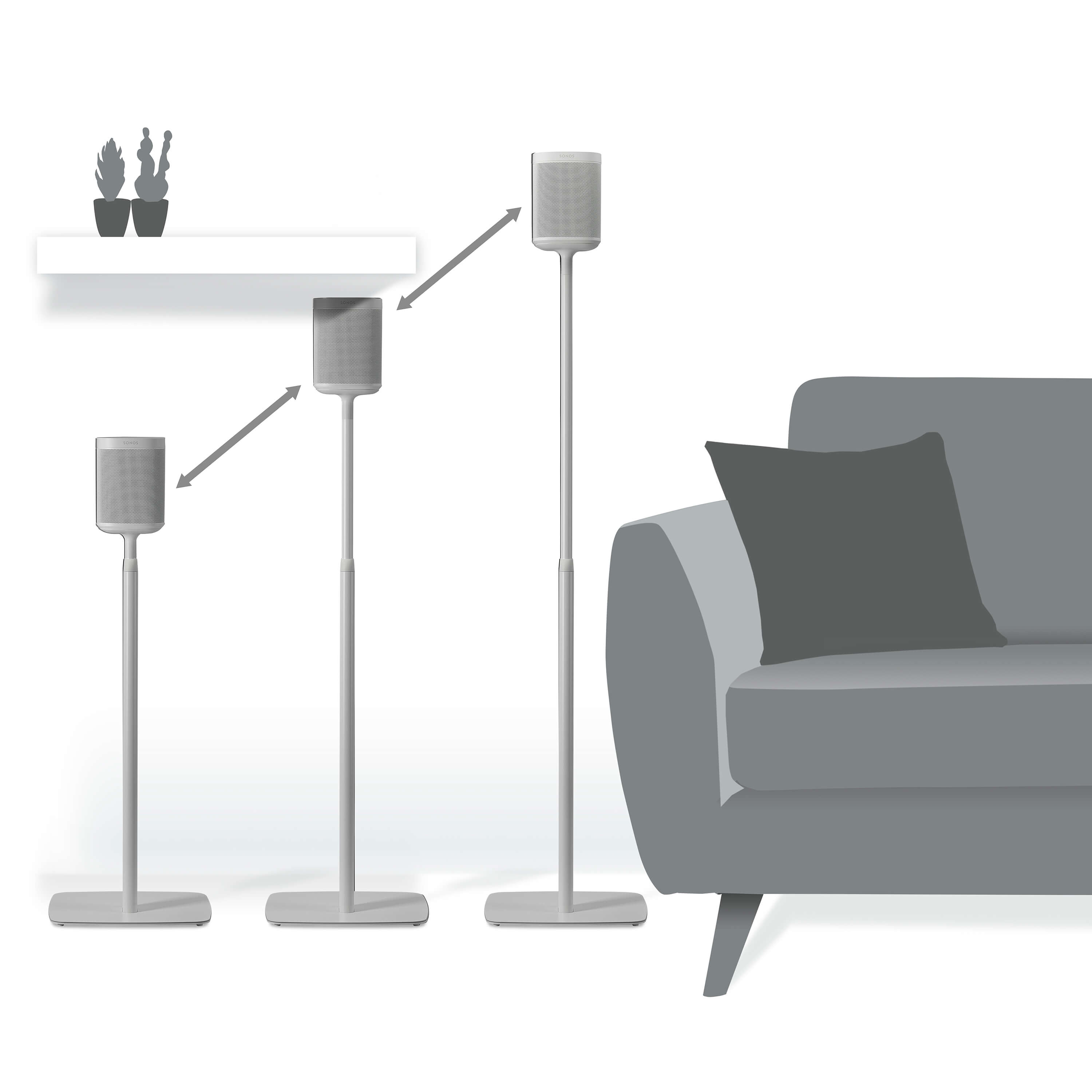 sonos play 1 stativ