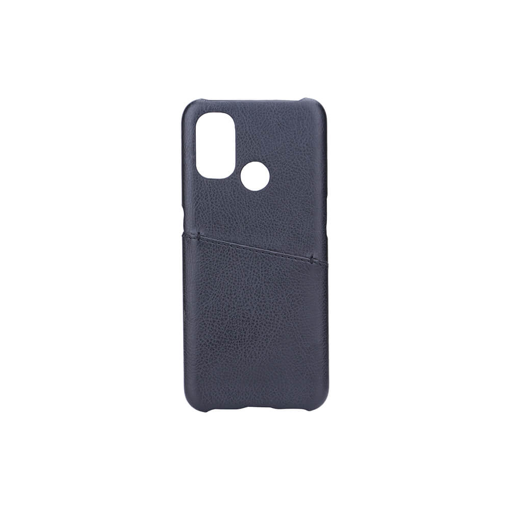 Mobile Cover Black with Cardpocket Oneplus Nord N100