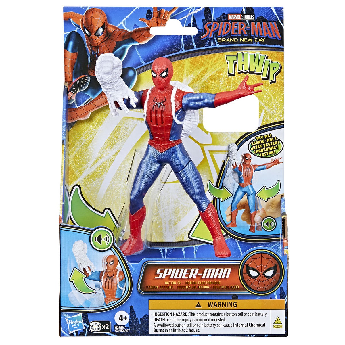 MARVEL Spider-Man BND 6in Action Fx Figure Spider-Man