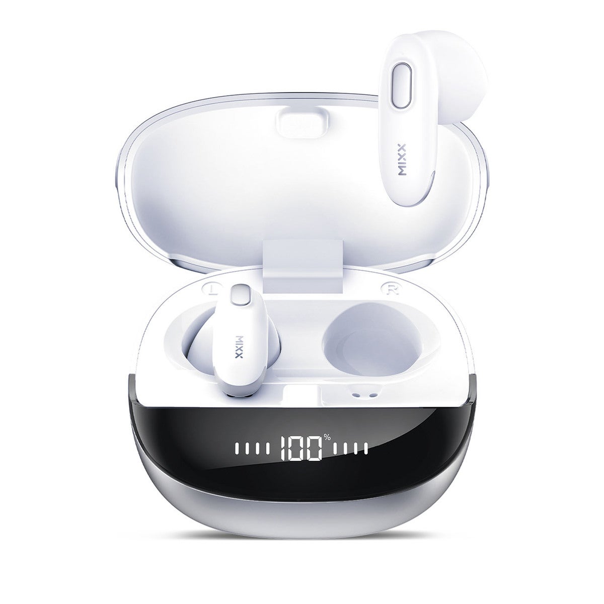Headphone Hybrid Charge 2 In-Ear Tws Qi Wireless White