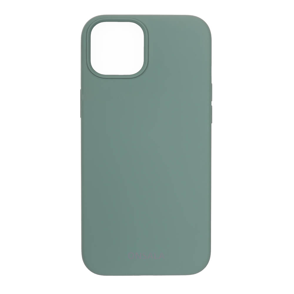 Mobile Cover Silicone Pine Green iPhone 13