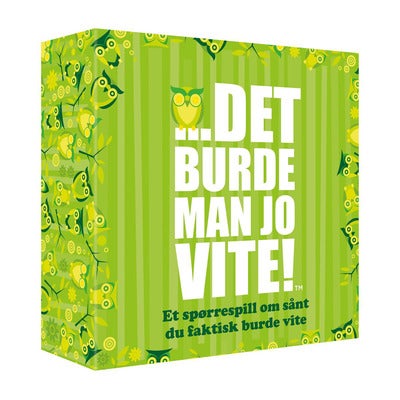 Peli Det Burde Man Jo Vite! (NO)