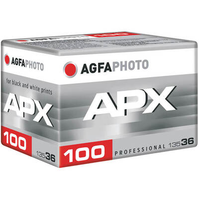 AGFA Filmi Mustavalko 36 Kuvaa APX100