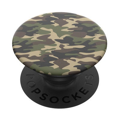 POPSOCKETS Woodland Camo Irrotettava Grip Telinetoiminnolla