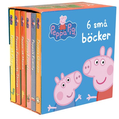 6 små böcker