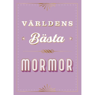 Världens bästa mormor