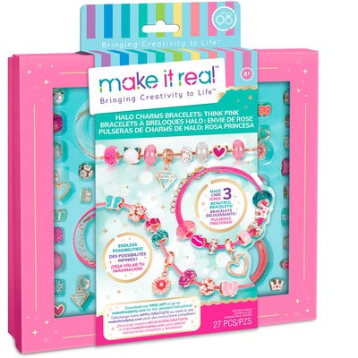 Armbånd Halo Charms Bracelets Think Pink