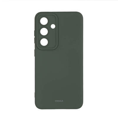 Phone Case Silicone Olive Green - Samsung S24 5G