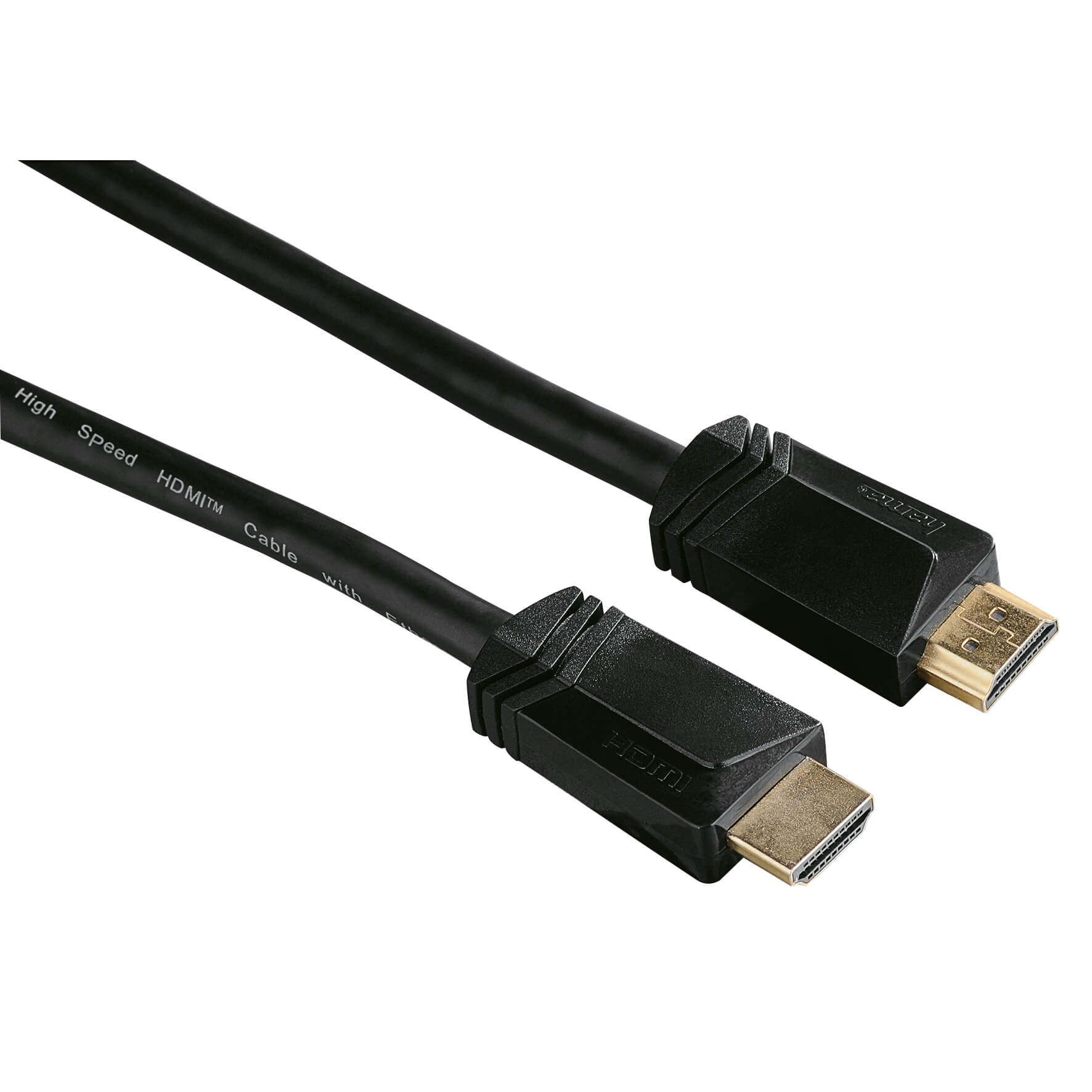 Cable HDMI High Speed Gold Black