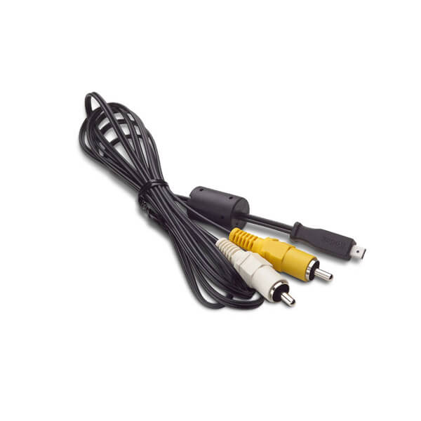 AV-8- Video-/ Audio Cable - R CA (M), Schwarz