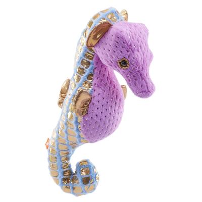 Gosedjur Foilkins 30 cm Sjöhäst Lila