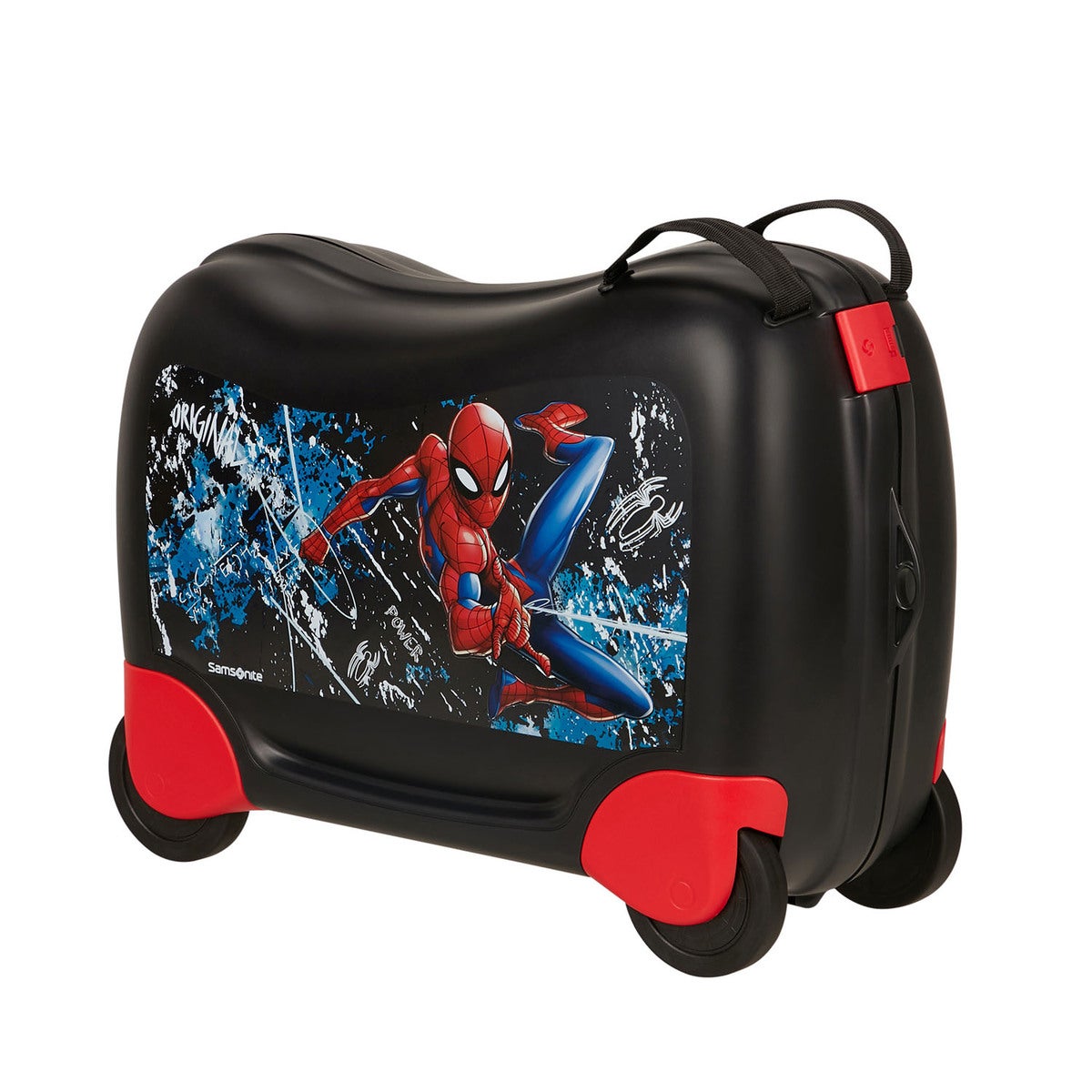 Suit Case Dream2go Ride-On Disney Marvel Spiderman