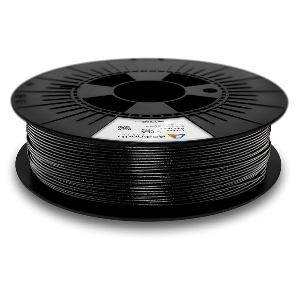 E-PLA 1.75mm 750g Glitz Black