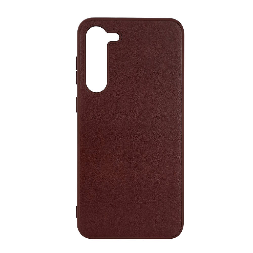 Phone case PU Brown - Samsung S23+ 5G