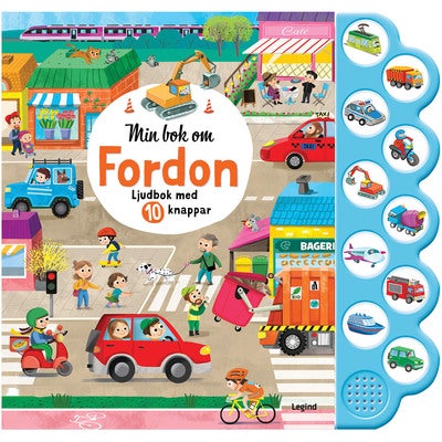 Min bok om: Fordon (med ljud)